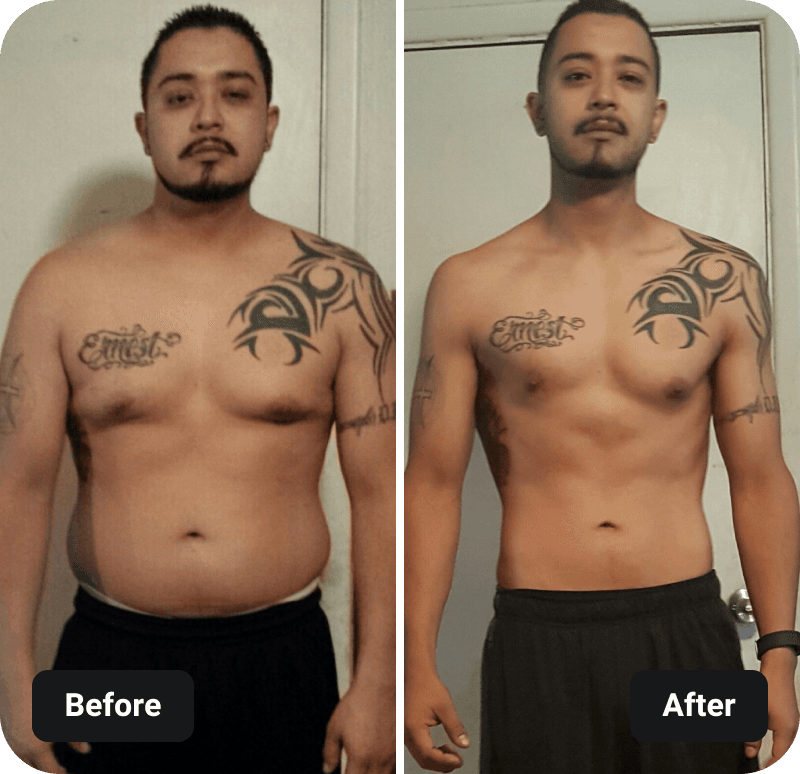 FOCUS T25 results before and after