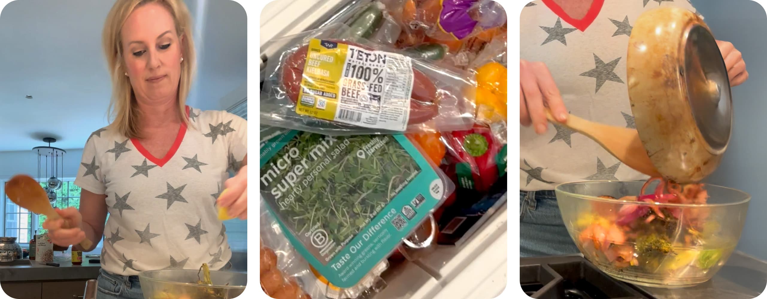 images of Tracy's real-life story with Belle Vitale