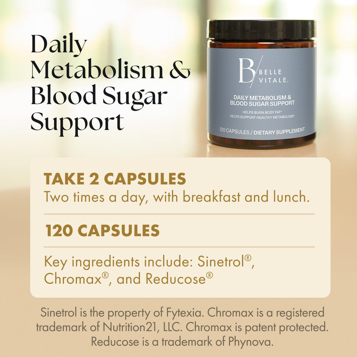 How to use Daily Metabolism & Blood Sugar Support