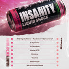 See Why Nothing Compares to INSANITY Liquid Shock Energy Drink