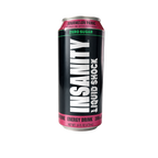 Can of INSANITY Liquid Shock Energy Drink