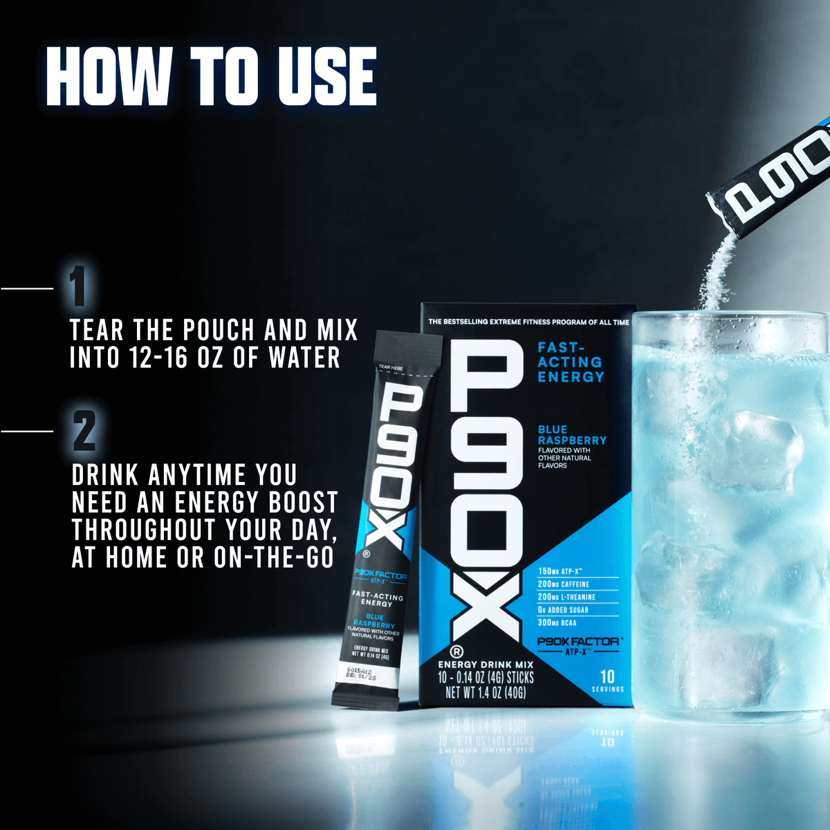 P90X Energy Drink Powder Mix for Workouts | BODi