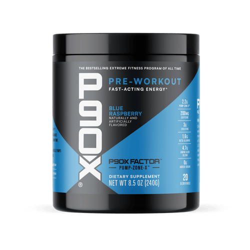 P90X Pre-Workout Blue Raspberry 20 Servings