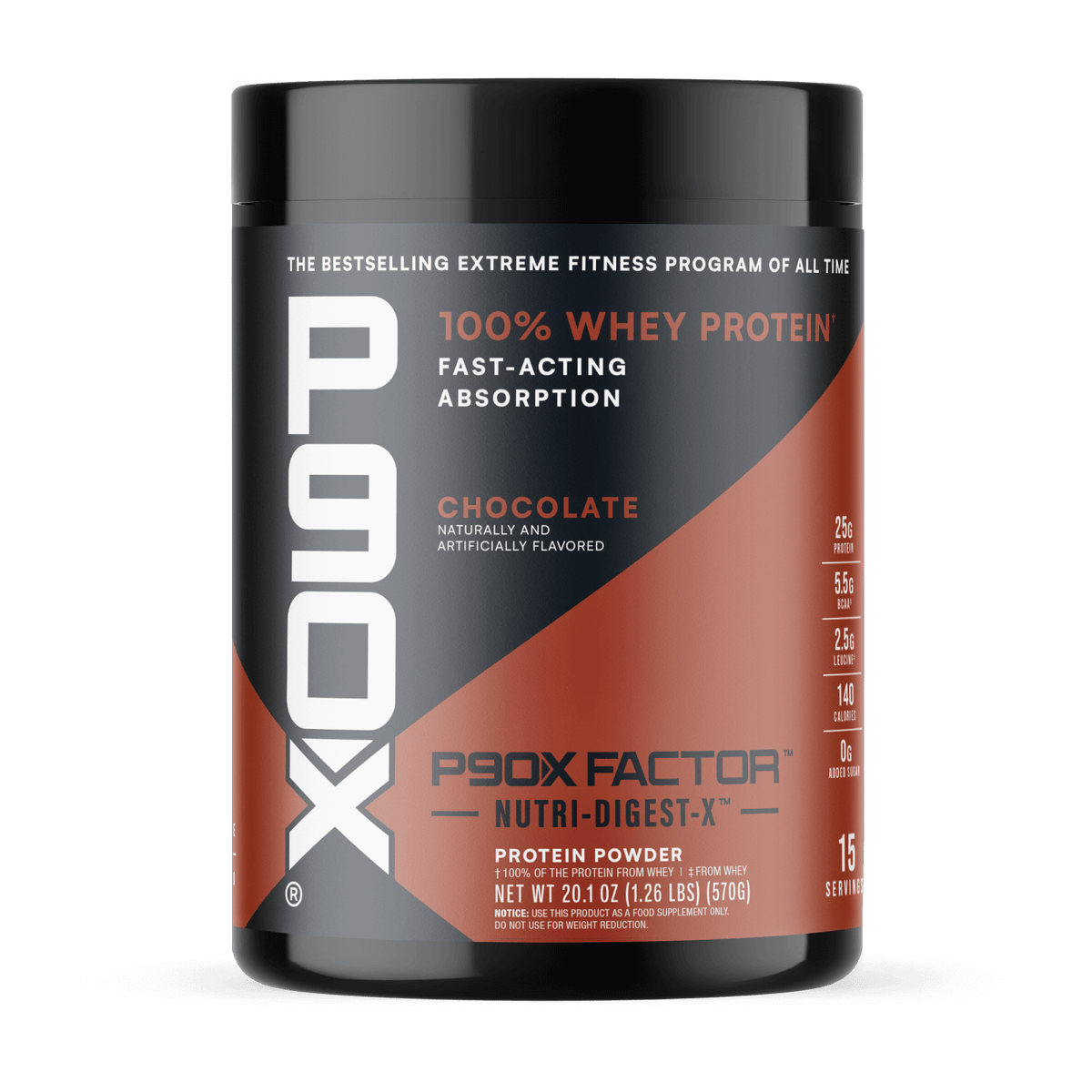 P90X Whey Protein Chocolate 15 Servings