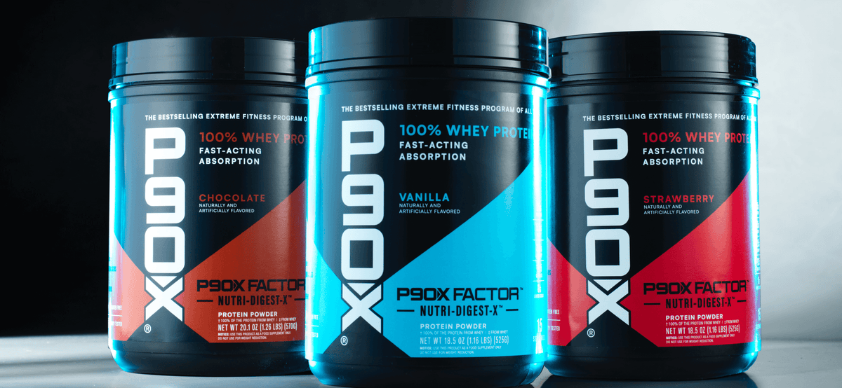 P90X Whey Protein PDP Content Hero - Nutri-Digest-X