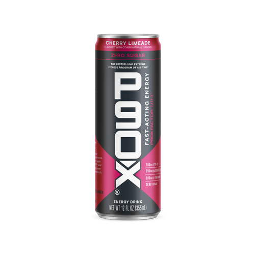 A can of Fast-Acting P90X Energy Drink