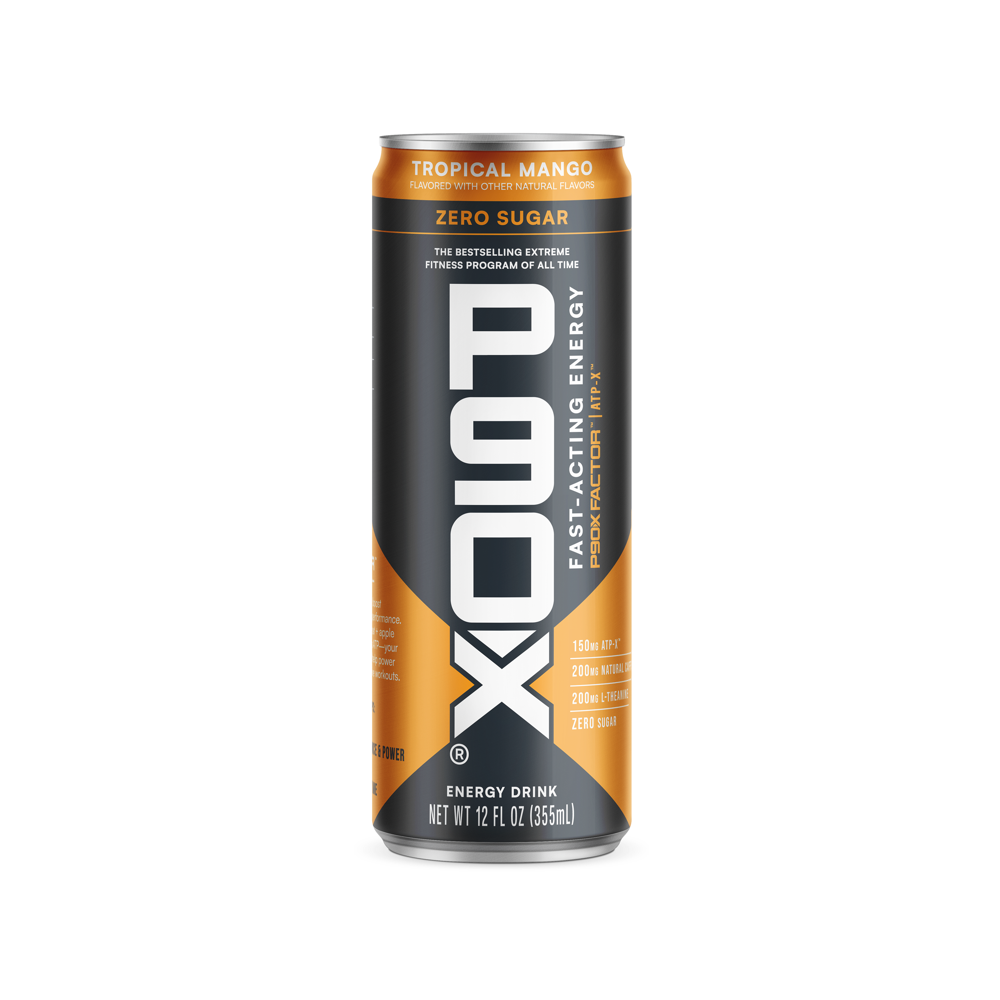 P90X Energy Drink Can | Zero Sugar, Fast-Acting Energy | BODi