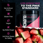 A Pre-Workout made to the P90X Standard. P90X Pre Workout with validation callouts