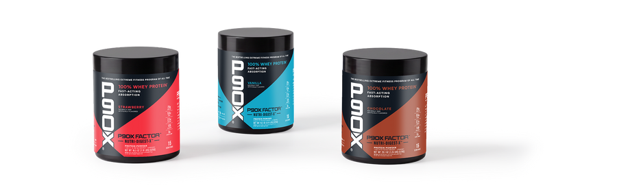 P90X Whey Protein in Every Flavor