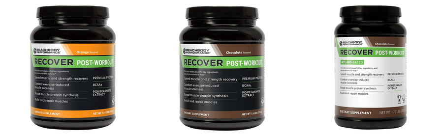 Recover Post Workout Protein Powder Flavors