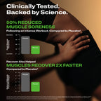 Clinically Tested. Backed by Science. Recover Post Workout with Clinical Charts