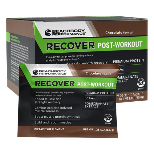 Recover post workout protein powder