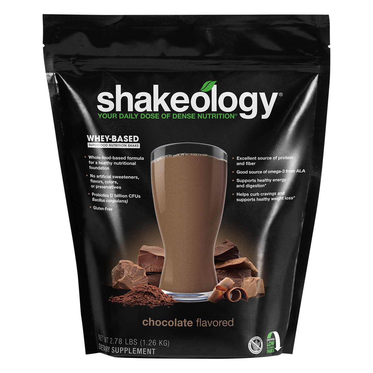 Chocolate whey Shakeology