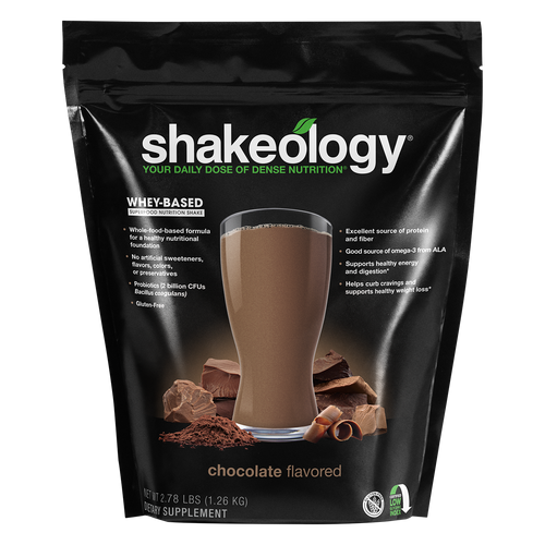 Chocolate whey Shakeology