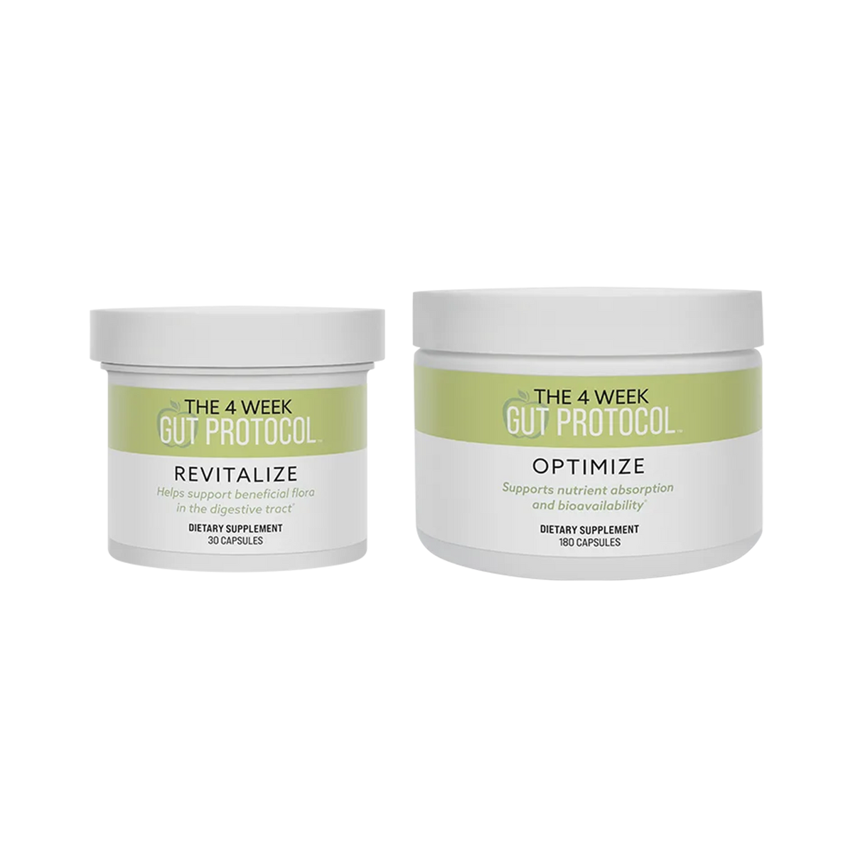 Optimize & Revitalize probiotics and enzymes supplements