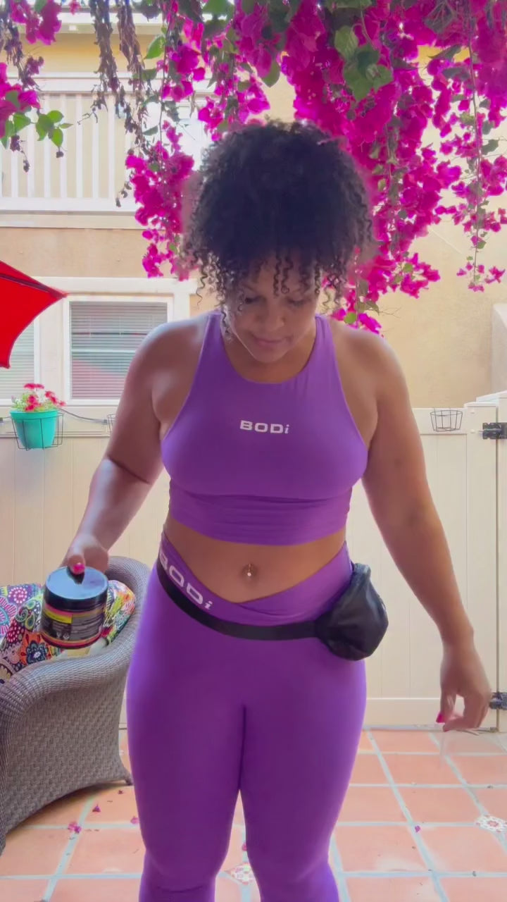 Lacee describes using Energize for workouts and daytime focus, citing natural caffeine.